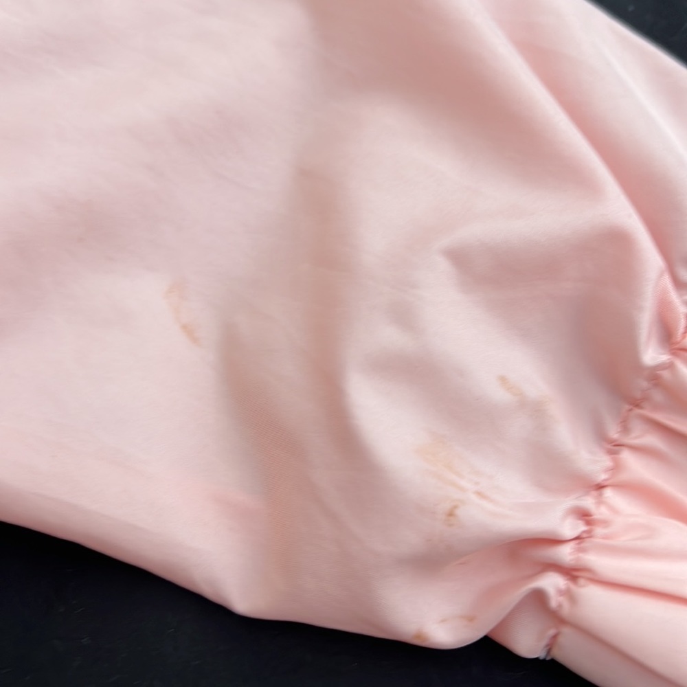 Zine mens M hooded windbreaker, peach colored - Picture 5 of 5